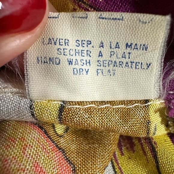 DANIEL HECHTER Unisex Tropical Short Sleeve Button Down Shirt White Size Large - Picture 13 of 14